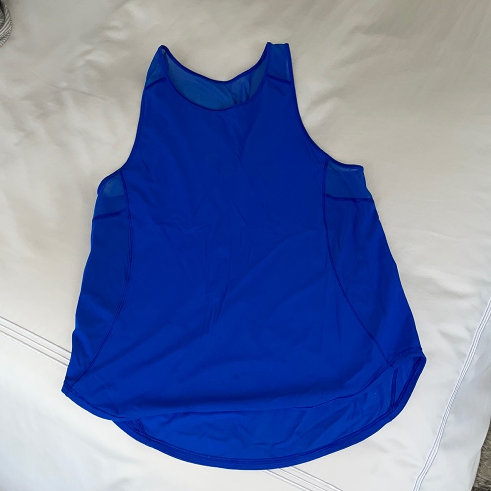 Royal blue lululemon tank